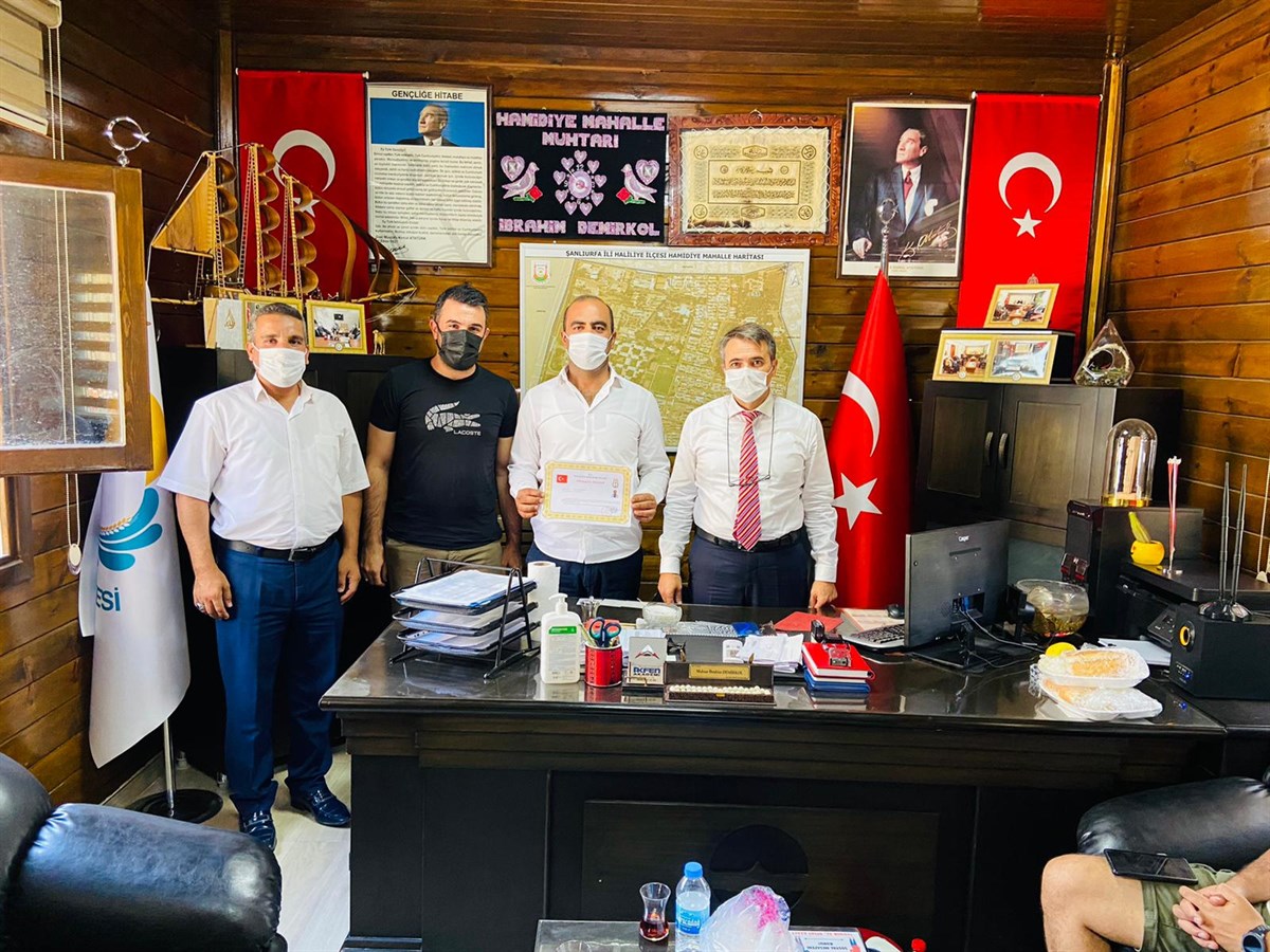 Kaymakam Metin ESEN Hamidiye Mahallesini Ziyaret Etti